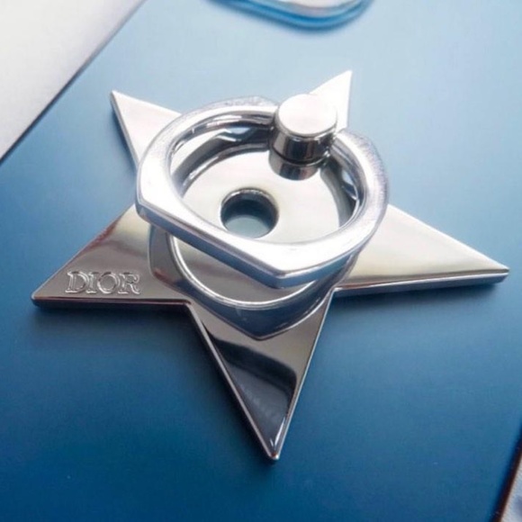 DIOR Pop Socket Star Phone Ring Finger Holder Stand NEW SEALED BOX - Picture 4 of 4